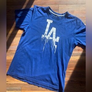 LA DRIP Men’s New Era Size Medium T Shirt Blue